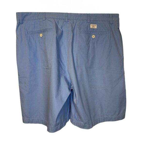Vineyard Vines Men’s Club Shorts Lt. Blue Sz. 40 100% Cotton Flat Front - Picture 2 of 7